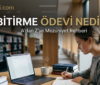 bitirme ödevi nedir