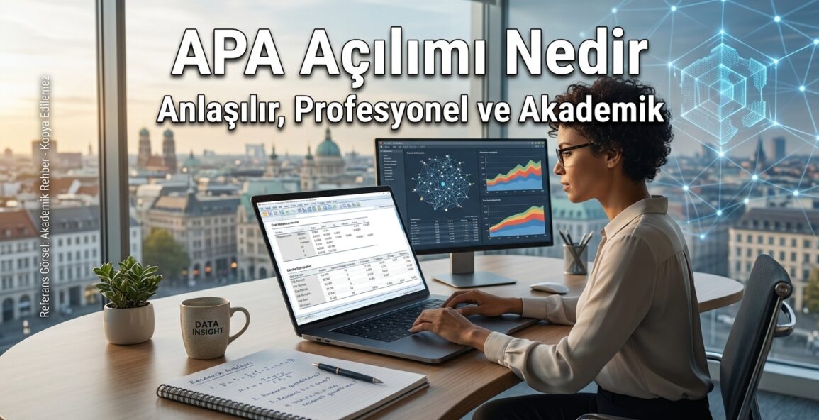 APA Açılımı Nedir
