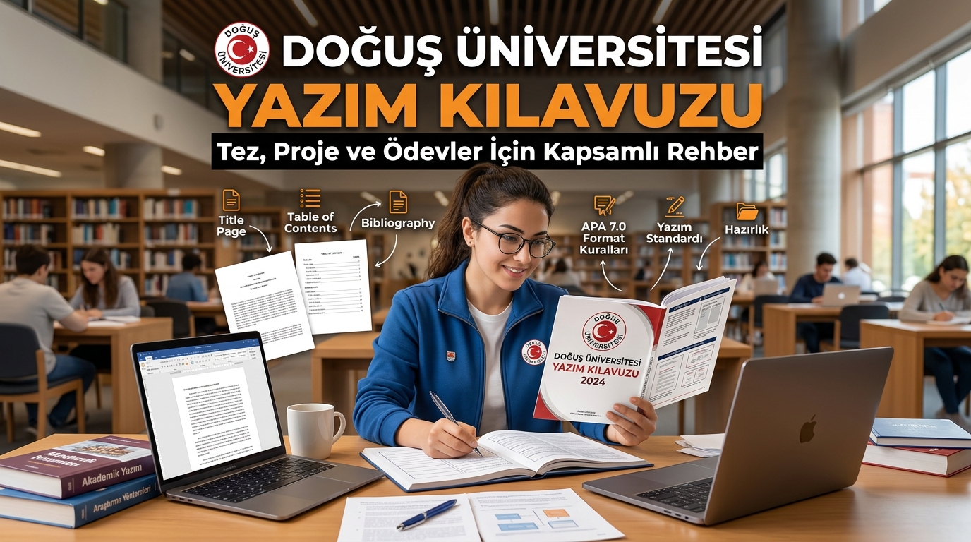 Doğuş Üniversitesi Tez Yazım Kılavuzu: Adım Adım Kapsamlı Rehber