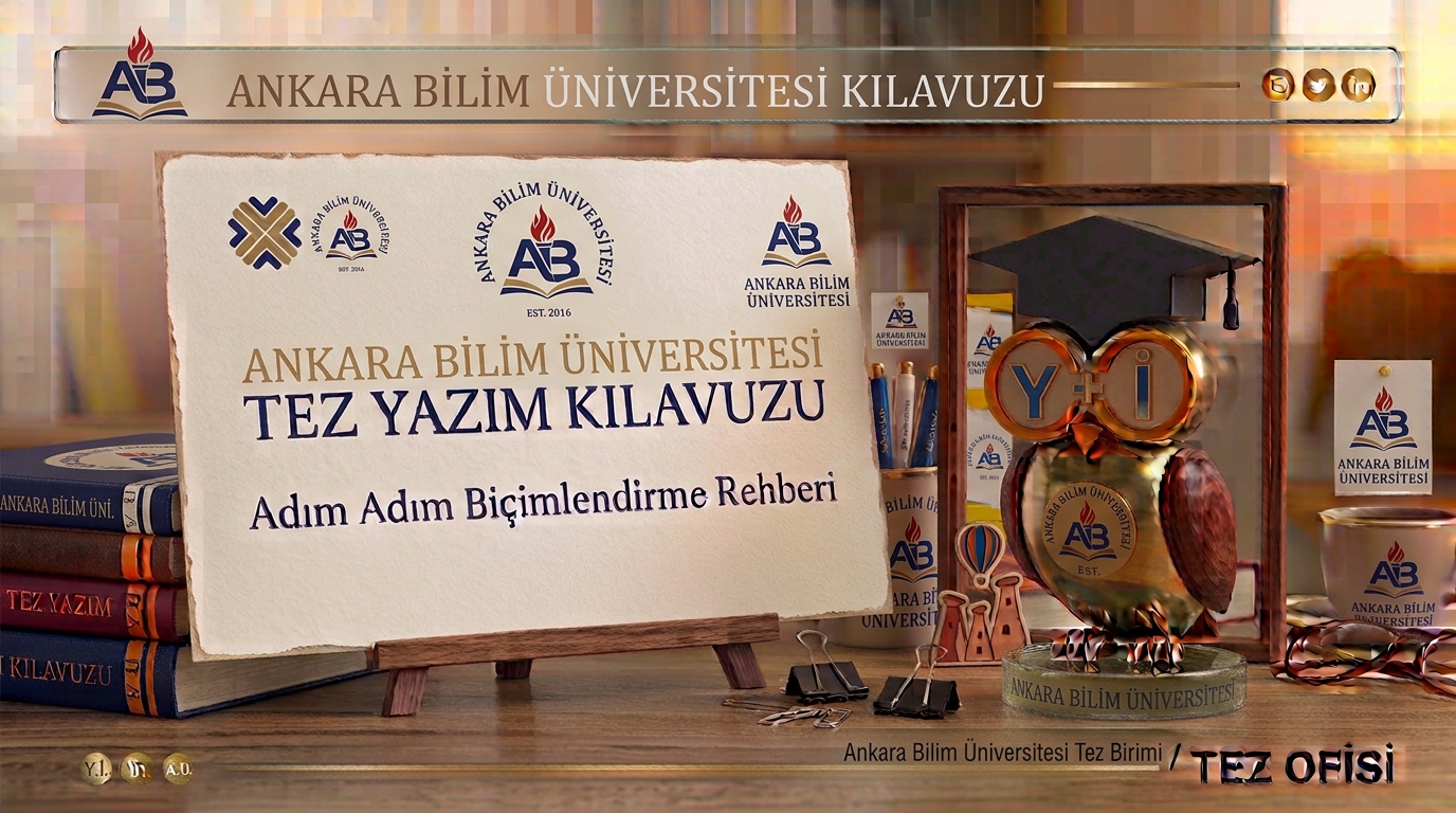 Ankara Bilim Üniversitesi Tez Yazım Kılavuzu