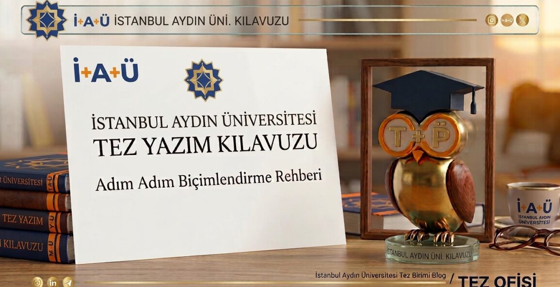 İstanbul Aydın Üniversitesi Tez Yazım Kılavuzu