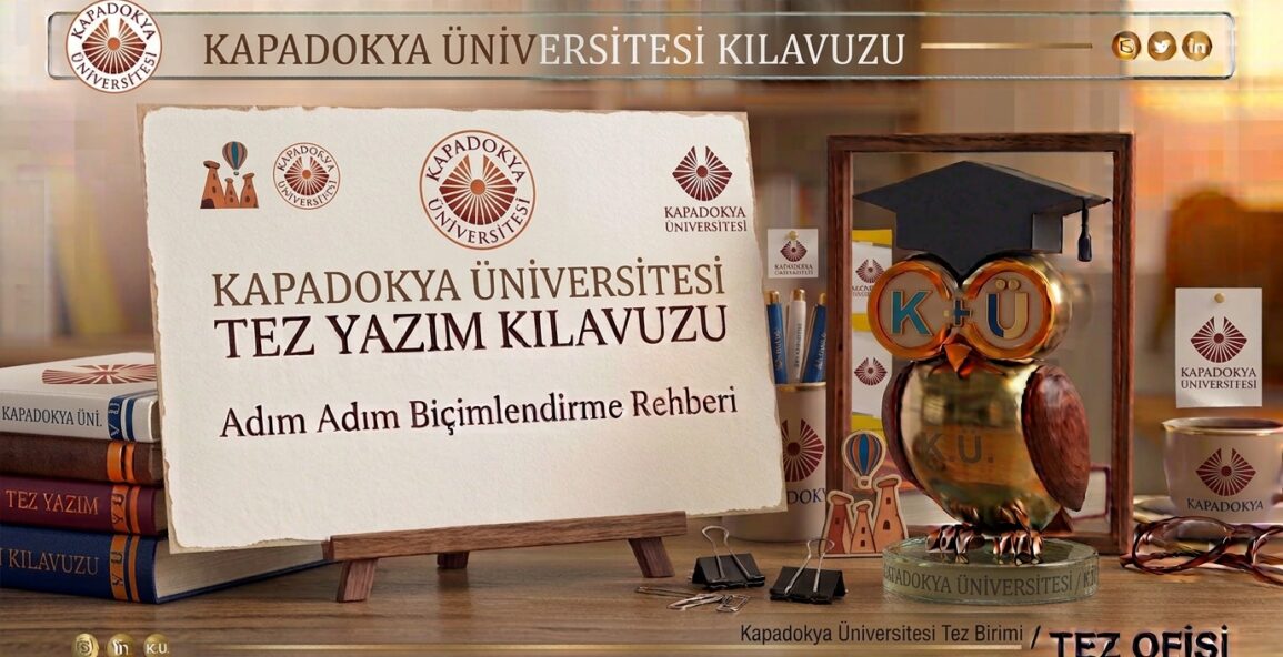 Kapadokya Üniversitesi Tez Yazım Kılavuzu