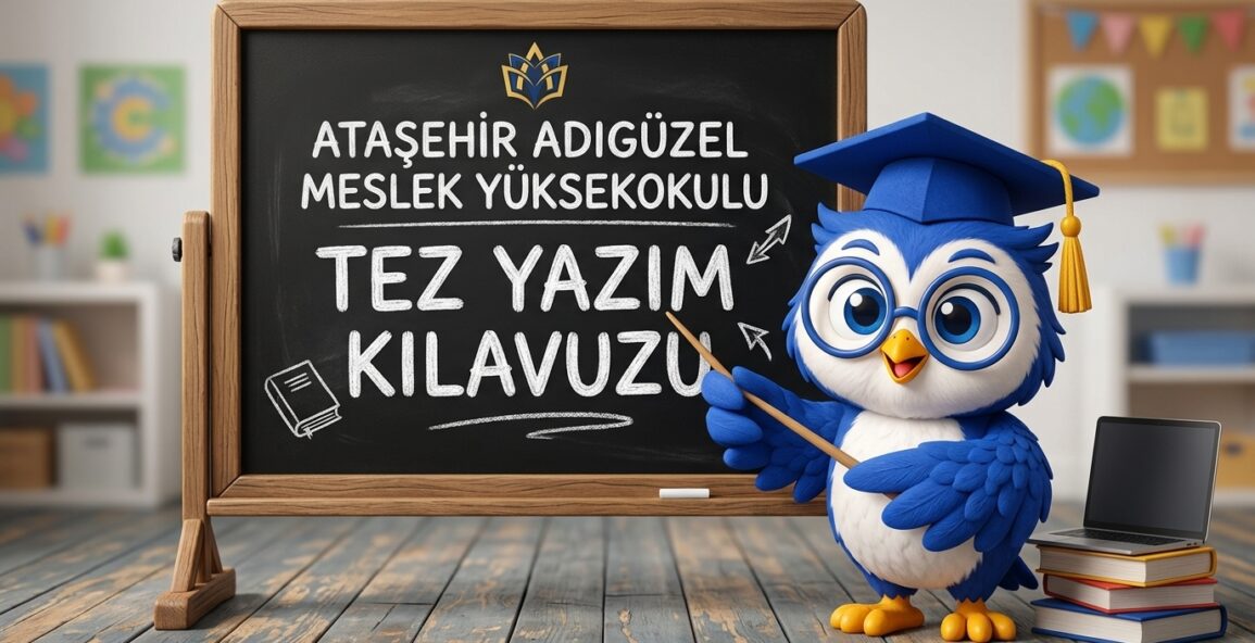 Ataşehir Adıgüzel Meslek Yüksekokulu Tez Yazım Kılavuzu