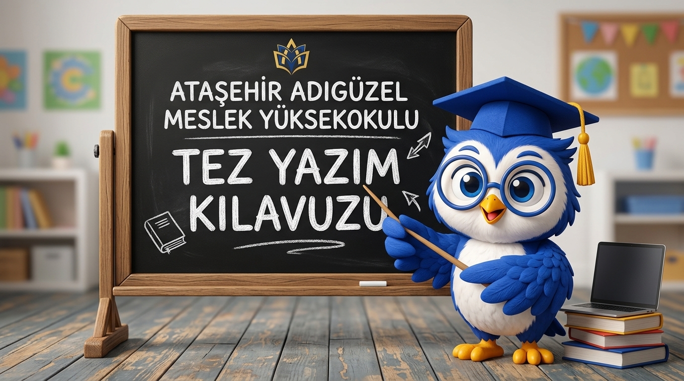 Ataşehir Adıgüzel Meslek Yüksekokulu Tez Yazım Kılavuzu