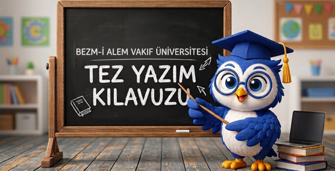 Bezm-i Alem Vakıf Üniversitesi Tez Yazım Kılavuzu
