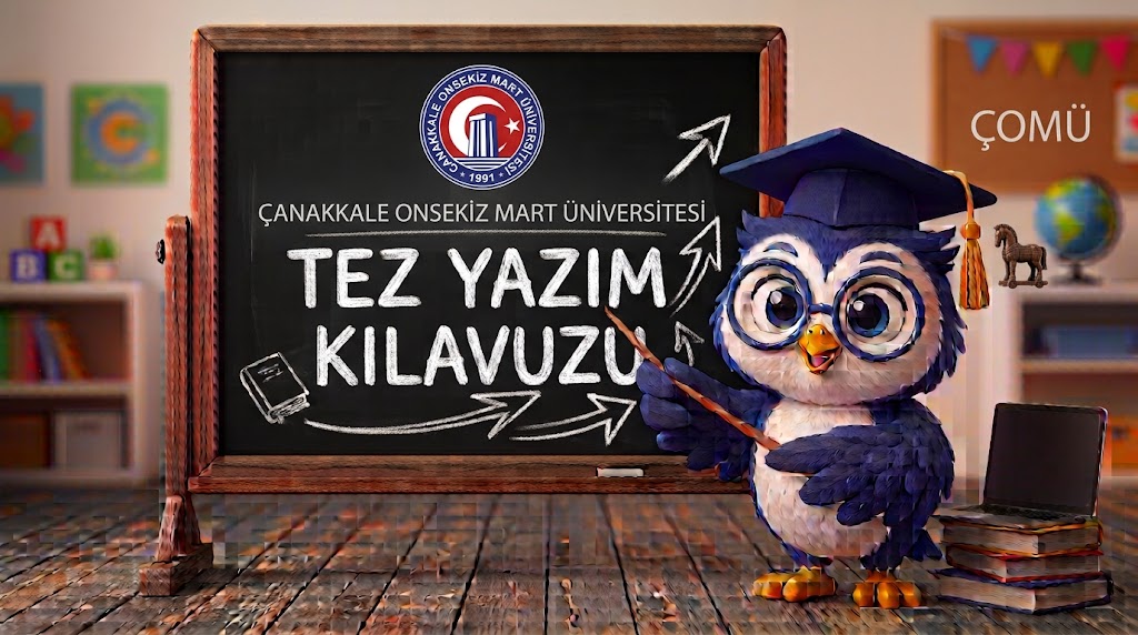 Çanakkale Onsekiz Mart Üniversitesi Tez Yazım Kılavuzu
