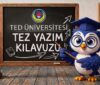 TED Üniversitesi Tez Yazım Kılavuzu
